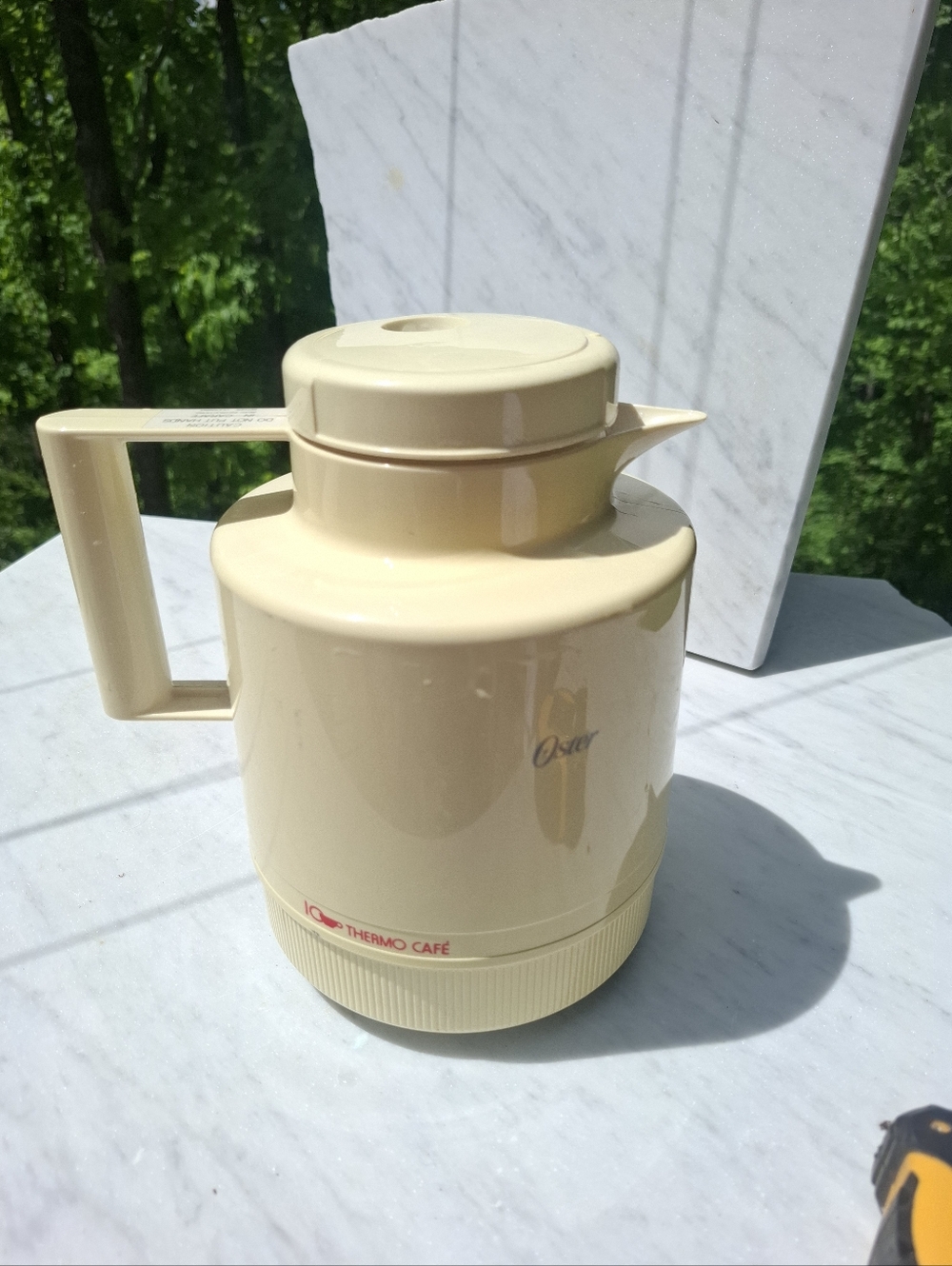 Thermo Cafe Insulated Carafe - Cream WhiteVintage Oster Thermal Carafe